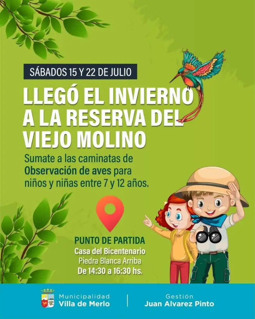 Observacion de Aves para ninos y ninas Reserva Viejo Molino 819x1024 1